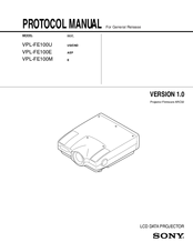 Sony VPL-FE100M Protocol Manual