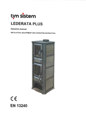 Tim Sistem LEDERATA PLUS Owner's Manual