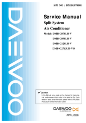 Daewoo DMB-G098LH-V Service Manual