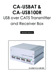 Cypress CA-USB100R Operation Manual