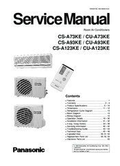 Panasonic CS-A73KE Service Manual