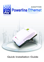 Well 500Mbps Quick Installation Manual