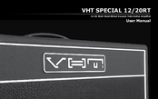 VHT SPECIAL 20RT User Manual