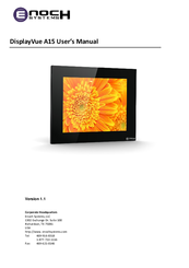 Enoch Systems DisplayVue A15 User Manual