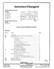 NewMar Perfect Wave 18-1801 ICF Installation & Operation Manual