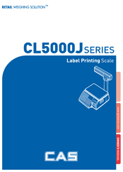 Cas CL5000J Series Manuals | ManualsLib