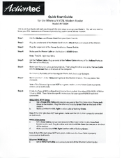 Actiontec V1000H Manuals | ManualsLib