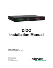 Aurora Multimedia DIDO Installation Manual