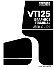 Dec VT125 User Manual