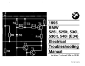 BMW 1995 525it Electrical Troubleshooting Manual