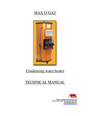 Charot MAX'O GAZ Technical Manual