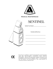 Avalon Sentinel Manual