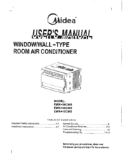 Midea EWK+10CW5 User Manual