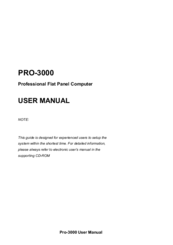 Aaeon PRO-3000 User Manual