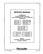 Thermador CGX365U Service Manual