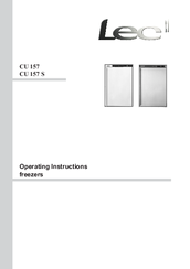 Lec CU 157 Operating Instructions Manual