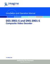 Imagine DNS-3901-S Installation And Operation Manual