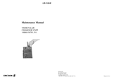 Ericsson GE 19B801507P4 Maintenance Manual