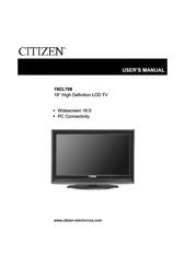 Citizen 19CL708 User Manual