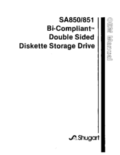 Shugart Bi-Compliant SAB851 Oem Manual