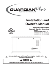 Guardian Plus 4389-3 Installation And Owner's Manual