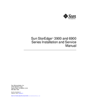 Sun Bandit StorEdge 3900 Installation And Service Manual