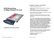 Compaq iPAQ Networking Installation And Setup Manual