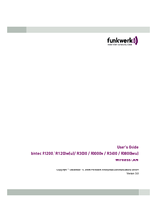 Funkwerk R3800wu User Manual