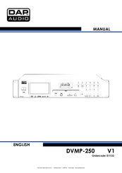 DAPAudio DVMP-250 Manual