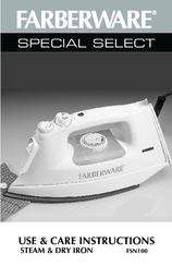 Farberware FSN100 Use And Care Instructions Manual