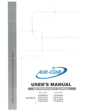 Air-Con A13CH4H4G24 User Manual