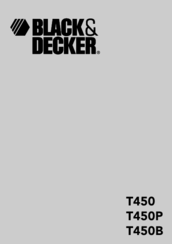 Black & Decker T450B User Manual