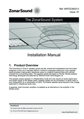 ZonarSound SP600x600 Installation Manual