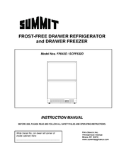 Summit FF642D Instruction Manual