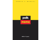 Polk Audio MM6 Owner's Manual