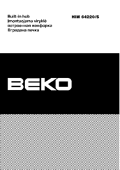 Beko HIM 64220/S Manual