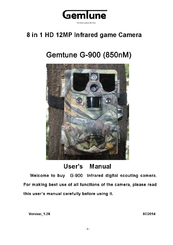 Gemtune G-900 User Manual