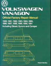 Volkswagen Vanagon 1986 Repair Manual