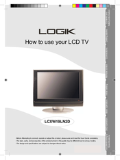 Logik LCXW19LN2D User Manual