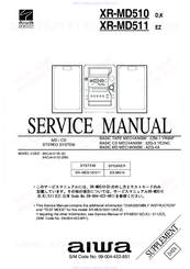 Aiwa XR-MD511 Service Manual
