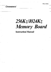 Cromemco 1024KZ Instruction Manual