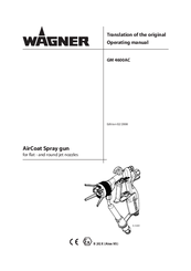 WAGNER GM 4600AC Operating Instructions Manual