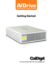 CalDigit AV Drive Getting Started