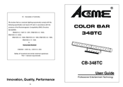 ACME CB-348TC User Manual