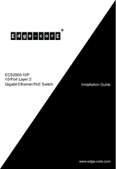Edge-Core ECS2000-10P Installation Manual