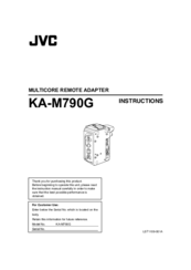 Jvc KA-M790G Instructions Manual