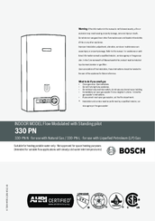 Bosch 330 PN N Manuals ManualsLib