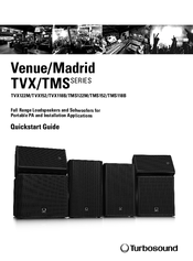Turbosound TVX122M Quick Start Manual