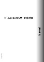 ELSA LANCOM Business LC-4X00 Manual