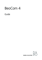 Bang & Olufsen BeoCom 4 Manual